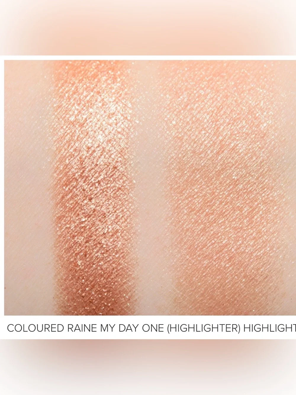 Coloured Raine x Power Highlighter & Blush Duo My Day One New! Limited Edition‎